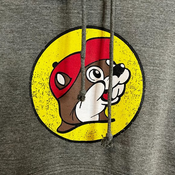 Buc-ee s Adult Long Sleeve Hoodie Size Small - Picture 2 of 5